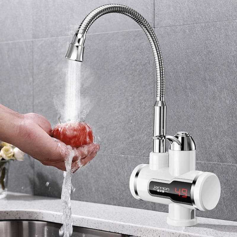Instant Hot Water Tap Electric Geyser faucet use for Bathroom Kitchen & Basin
